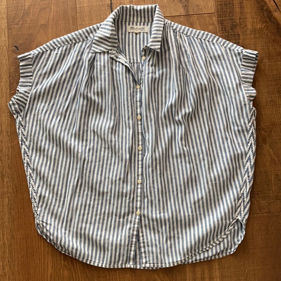 Madewell striped central shirt, small Dalton stripe - Picture 4 of 7